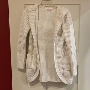 No Boundaries Cream Hooded Cardigan